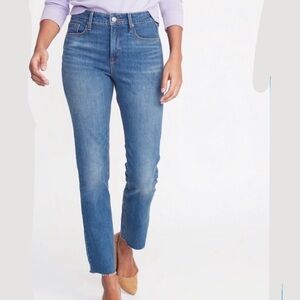 OLD NAVY | High Waist Ankle Power Jean | Sz 8
